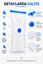 8-Piece Vacuum Storage Bag Set, 2 Different Sizes, Large Size Clothing and Quilt Storage Bags (Pump as a Gift) - 5