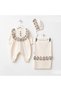 Baby Girl Vintage 100% Cotton 0-3 Months 3-Piece Romper Set Newborn Hospital Release Baby Outfits - 2
