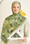 Patterned Wrinkled Textured Soft Shawl Olla - 4