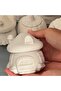 9cm Smurfs Mushroom House Box Silicone Mold K-1596, Stone Powder Polyester Cement Plaster Mold - 6