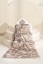 Patterned Wrinkled Textured Soft Shawl Olla - 2