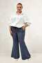 29031 Plus Size Spanish Flare Pants - Anthracite - 3