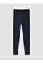 Özmarka New Season Navy Blue Girls' Tights