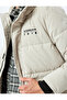 Inflatable Jacket with Slogan Print, Slim Fit, Zippered - 6