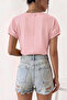 Women's V-Neck Short Sleeve Cotton Basic T-Shirt Trendy Casual and Comfortable Cut T-Shirt - 4