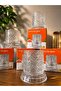 360 °   Rotating Premium Metal Bearing Glass Cup |   Patterned Premium Cocktail and Beverage Glass 270 ml - 6