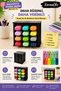 12 Color Highlighter Pen Stand Set |   6 Pastel Highlighter Pens |   6 Tropik Highlighter Pens |   Desktop Pen Organizer - 3