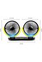 Mini Dual Head Electric Air Blower 3 Speed Adjustable Dashboard Mounted Ventilator for Cooling - 3