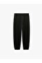 Three-Threaded, Ruffled, Pocketed, Lace-Up Waist Jogger Sports Sweatpants - 4