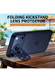 iPhone 17 Pro Compatible Sapphire Camera Lens Protector with Stand Ar+Af Full Protection with Metal Frame - 7