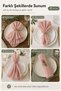 Bohemian Dinner Napkin Set of 6 for Special Occasions – 40×40 cm - 2