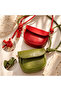 Mini Green Shoulder Strap Detailed Bag - 3