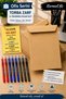 26X35 cm 90 Gr Kraft Bag Envelope 100 Pieces |   10 Ballpoint Pens |   Office Set Options