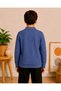 Boys' Polo Collar Buttoned Ribbed Long Sleeve Knitwear Sweater Seasonal Stylish Casual Top 7-15 Years - 2