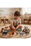 Children's Animal Set - 12 Pieces 🦁 🐘 🐯 - 5