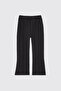 Baby Girl Elastic Waist Navy Blue Tights