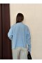 Women's Buttoned Knitwear Cardigan Oversize Soft Textured Knitted Sweater - 3