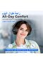سماعات رأس لاسلكية فوق الأذن قابلة للطي بوقت تشغيل 65 ساعة مع ميكروفون وبلوتوث 6.0 وصوت ستيريو جهوري - 3