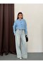 Women's Buttoned Knitwear Cardigan Oversize Soft Textured Knitted Sweater - 6