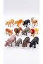 Children's Animal Set - 12 Pieces 🦁 🐘 🐯