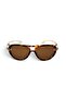 Vespa Leopard Patterned Oval Women's Sunglasses |   55 Ekartman Uv400 Protected - 6