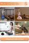 Serinovia Volcano Flame Aroma Diffuser 160ml – Fire Effect Humidifier with 7-Color Light, Quiet Operation & Auto-Off Safety (Full Crack Design) - 3