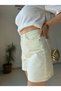 High Waist City Boy Denim Shorts - 5