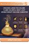Serinovia Volcano Flame Aroma Diffuser 160ml – Fire Effect Humidifier with 7-Color Light, Quiet Operation & Auto-Off Safety (Full Crack Design) - 4