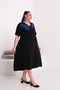 Viscose Dress with Embroidery Detail - 4