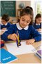 Plastic Pergel with Pencil 1 Piece Maped Kidz 191611 Pergel Mathematics Geometry Architecture Project Technical - 3