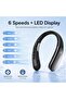 مروحة محمولة يدوية من FEELSO مع لوحة تبريد لمستلزمات السفر |   شاشة LED صغيرة الحجم من نوع Rech - 4