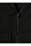 Lcw Vision Black Regular Fit Shirt Collar Men's Jacket - 6