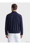 Southblue Navy Blue Regular Fit Shirt Collar Men's Jacket - 4
