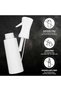 Spray Bottle For Hair (10.1Oz/300Ml) - Continuous Ultra Fine Mist Sprayer – For Hairstyling, Cleaning, Salons, Plants, Essential Oil & More - White - 3