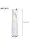 Spray Bottle For Hair (10.1Oz/300Ml) - Continuous Ultra Fine Mist Sprayer – For Hairstyling, Cleaning, Salons, Plants, Essential Oil & More - White - 7