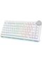 لوحة مفاتيح ألعاب AJAZZ AK820 V2 75%، بمفاتيح مغناطيسية، مع أغطية مفاتيح عربية وإنجليزية