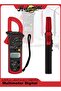 600V Digital Clamp Meter – AC/DC Multimeter with 400A Amp Probe & Ohm Tester – Auto-Range Portable Electrical Tester with LCD Backlight (Safe & Durab