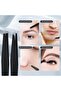 40X Magnifying Mirror, 3.5 Inch Round Compact Mirror with Suction Cup, Stainless Steel Tweezers, Perfect for Makeup, Eyebrows, Beards, Travel - 2