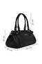 Women's Black Classic Shoulder Bag Ab500006Sv - 2