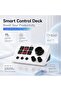 AKP03E Macro Control Deck,6-Key Stream Macro Pad with 3 Knobs & Switches | 6 programmable keys,3knob - 2