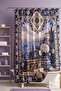 Bathroom Curtain, Tile Embossed Seaside Houses Patterned Shower Curtain, Bathtub Curtain 175X200Cm - 2