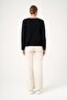 Women's Beyoğlu Detailed Cardigan Black 25268 - 6