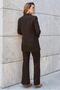 Kruvaze Collar Suit with Pants 30555 - 4