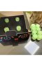 XSEVEN 4 Pack Luminous Plastic Wheel Hub Caps, Universal Car Wheel Hub Caps for Cars, Trucks, Motorcycles, SUVs, Bikes, Green - 4