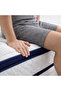 Delux 30 cm Pillow Top Bonnell Spring Mattress – Firm Ortho Medical Support, Motion Isolation, Spine Balance & Pressure Relief - 7