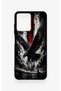 Casper Via M40 Compatible Black Eagle Patterned Silicone Case - 4
