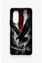 Huawei Nova 9Se Compatible Black Eagle Patterned Silicone Case