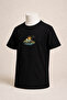 Children's Black Series Mixed Prints Cotton Combed Cotton Unisex T-Shirt - 2
