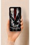 حافظة سيليكون بنمط النسر الأسود متوافقة مع هاتف Redmi Note 11 Pro 4G - 4