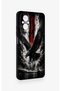 Realme 12 Lite Compatible Black Eagle Patterned Silicone Case - 2